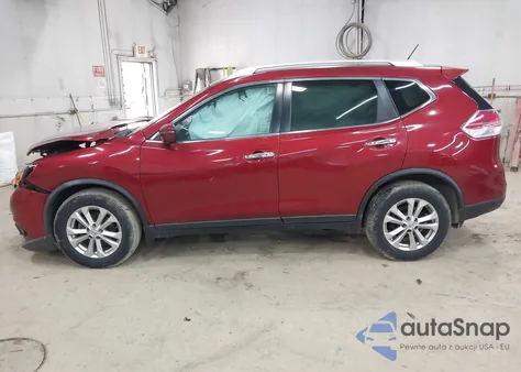 2016 Nissan Rogue Sv z USA, uszkodzony, nr VIN KNMAT2MVXGP692654